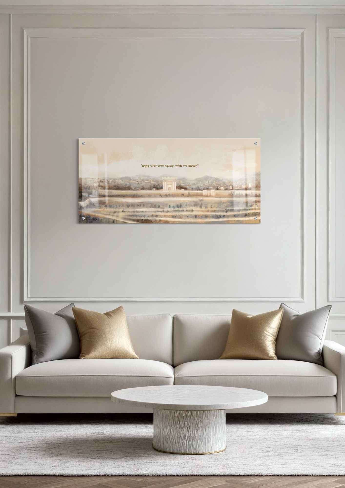 דגם קדם בהדפסה על זכוכית