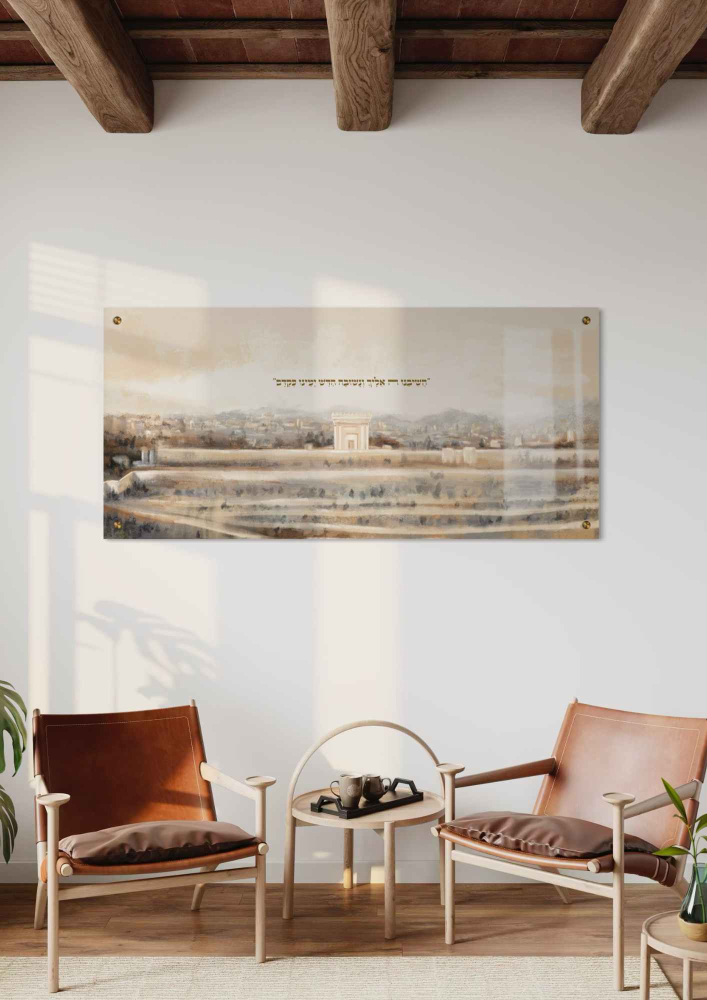 דגם קדם בהדפסה על זכוכית