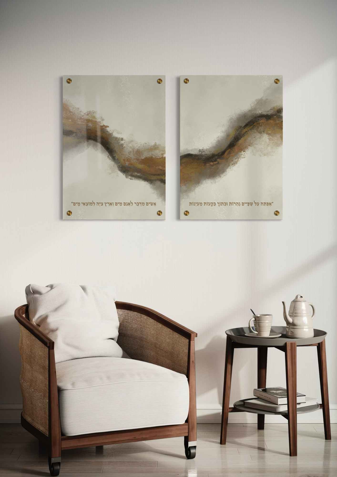 דגם שפיים בהדפסה על זכוכית