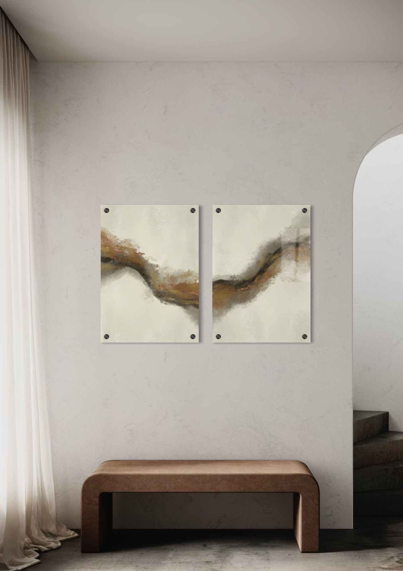 דגם שפיים בהדפסה על זכוכית