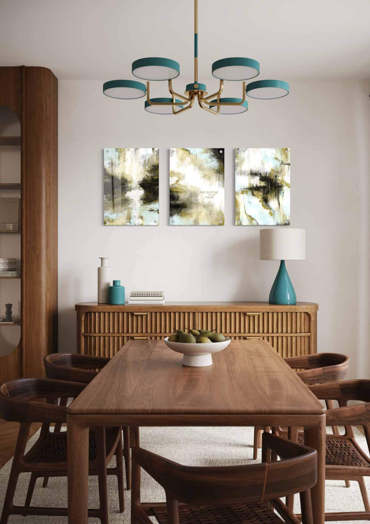 דגם בכל דרכך דעהו בהדפסה על זכוכית