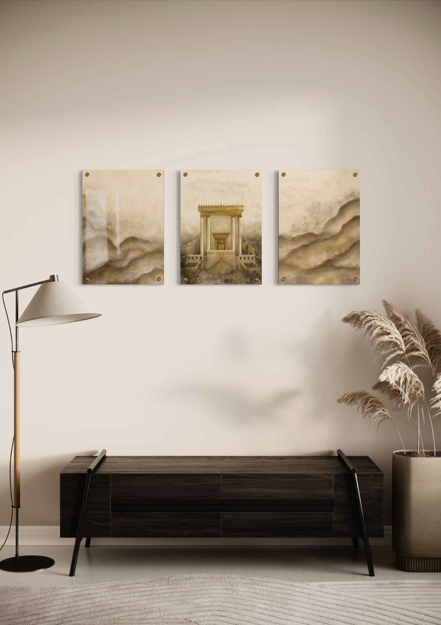 דגם הראל בהדפסה על זכוכית