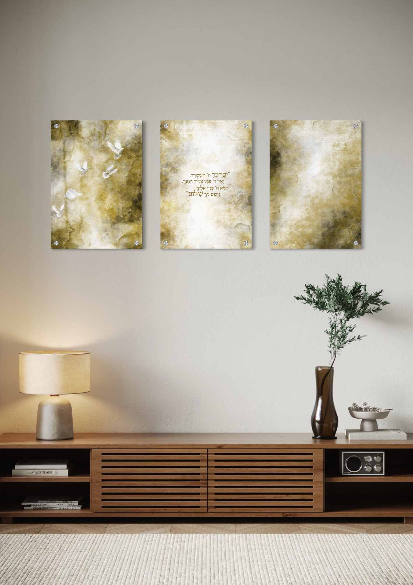 דגם יברכך בהדפסה על זכוכית