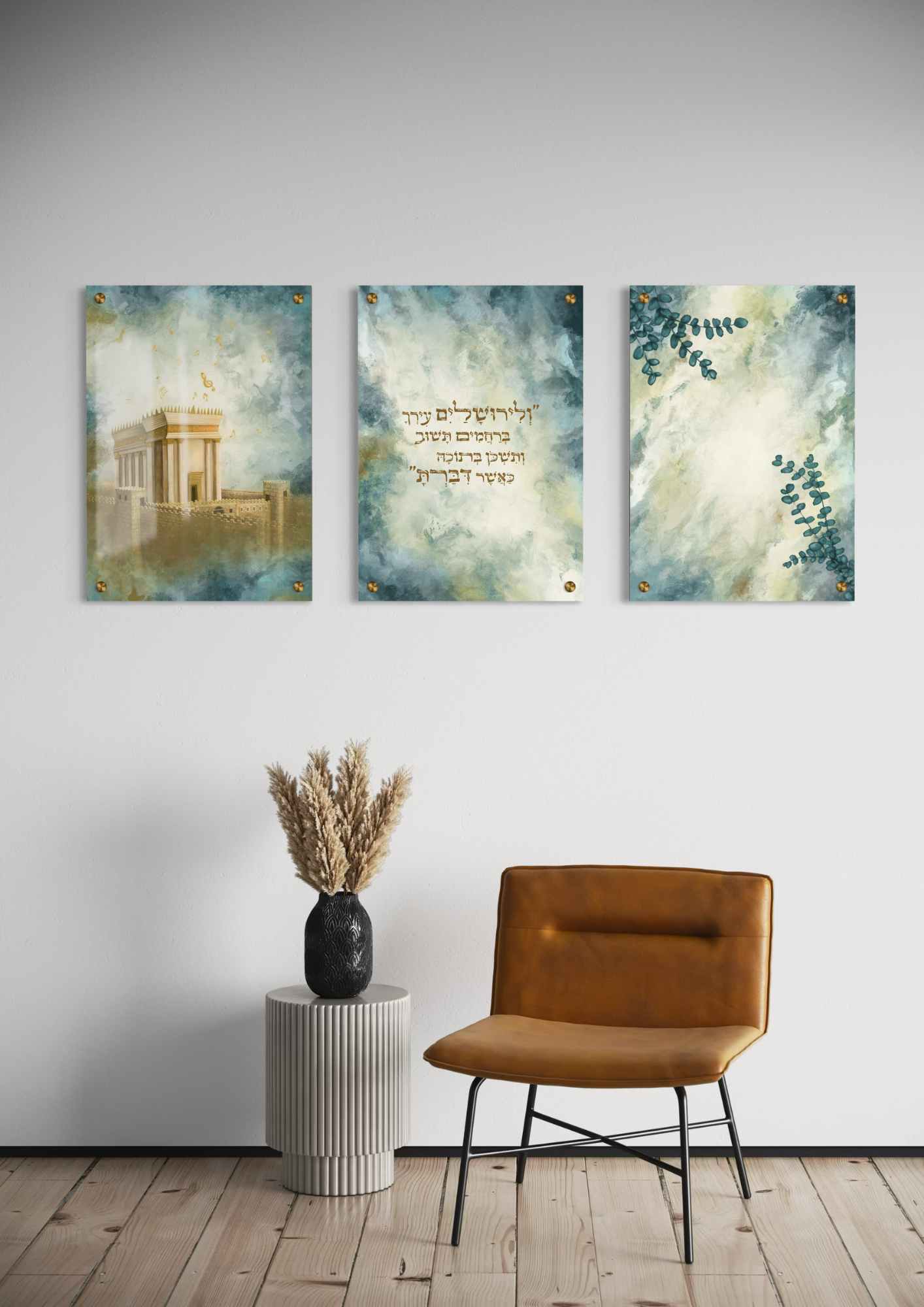 דגם רחמים בהדפסה על זכוכית